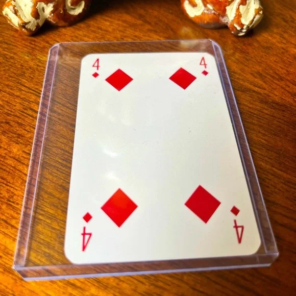 Louis Vuitton Bundle w/ID Card Holder (GUC), Red 4 of ♦️ LV Card, & LV Dust Bag - Picture 15 of 17